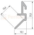 Profil pomocniczy led FARI profil_led aluminiowy tabliczkowy rysunek techniczny wymiary plexi szybowy oświetlenie_led.jpg