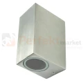 perfekt market kinkiet elewacyjny Boston kwadrat 2xgu10 srebrny Polux 304582.jpg