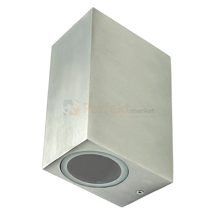 perfekt market kinkiet elewacyjny Boston kwadrat 2xgu10 srebrny Polux 304582.jpg