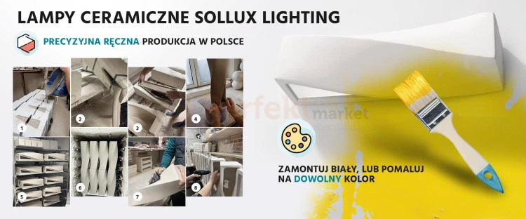Plafon ceramiczny SEIDA SL.0850 Sollux