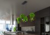 Lampa wisząca KUKKIA CZARNA TH.004CZ Sollux