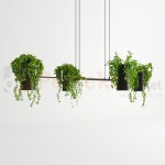 Lampa wisząca KUKKIA CZARNA TH.004CZ Sollux