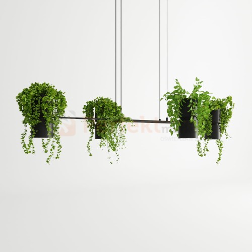 Lampa wisząca KUKKIA CZARNA TH.004CZ Sollux