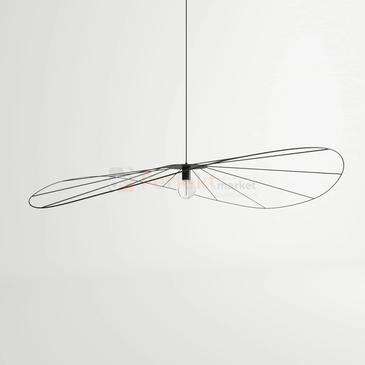 Lampa wisząca ESKOLA 140 CZARNA TH.012CZ Sollux