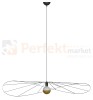Lampa wisząca ESKOLA 140 CZARNA TH.012CZ Sollux