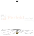 Lampa wisząca ESKOLA 140 CZARNA TH.012CZ Sollux