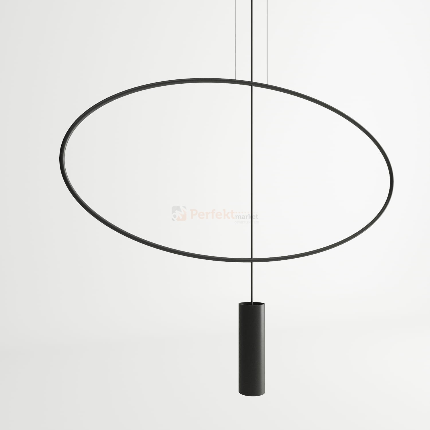 Lampa wisząca HOLAR 1 CZARNY TH.016CZ Sollux