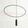 Lampa wisząca HOLAR 1 CZARNY TH.016CZ Sollux