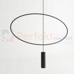 Lampa wisząca HOLAR 1 CZARNY TH.016CZ Sollux