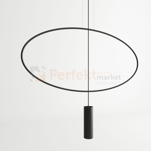 Lampa wisząca HOLAR 1 CZARNY TH.016CZ Sollux