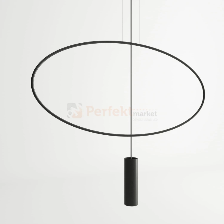 Lampa wisząca HOLAR 1 CZARNY TH.016CZ Sollux