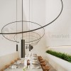Lampa wisząca HOLAR 1 CZARNY TH.016CZ Sollux