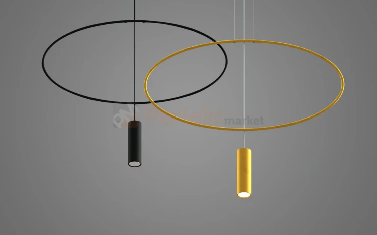 Lampa wisząca HOLAR 1 CZARNY TH.016CZ Sollux
