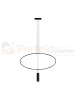 Lampa wisząca HOLAR 1 CZARNY TH.016CZ Sollux