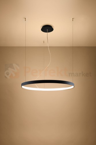 Żyrandol RIO 80 LED czarny TH.101 Sollux