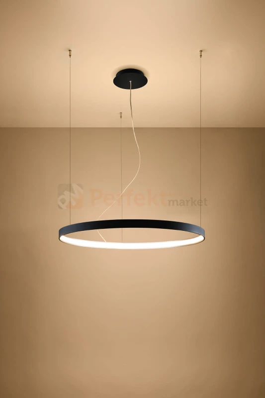 Żyrandol RIO 80 LED czarny TH.101 Sollux