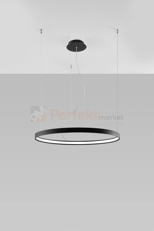 Żyrandol RIO 80 LED czarny TH.101 Sollux