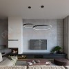 Żyrandol RIO 80 LED czarny TH.101 Sollux