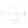 Żyrandol RIO 80 LED czarny TH.101 Sollux