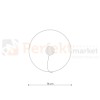 Żyrandol RIO 80 LED czarny TH.101 Sollux