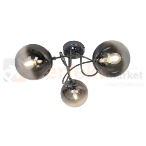 Lampa sufitowa szklana LIXA CL20004-3 3xE14 szkło Zuma Line