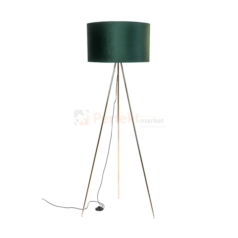 Lampa podłogowa INGA H06-GD-GR zuma line zielony abażur aranż perfektmarket.jpg