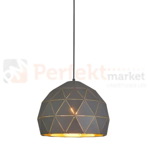 Italux Harley  MDM-3471-1 GR+GD lampa wisząca grafitowy, złoty szampański