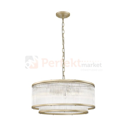 Lampa wisząca SERGIO P0528-06H-V6AC okrągła szkło złoto hampton perfektmarket.jpg