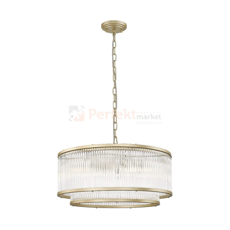 Lampa wisząca SERGIO P0528-06H-V6AC okrągła szkło złoto hampton perfektmarket.jpg