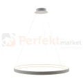 Lampa wisząca CIRCLE 110 LA0717 1 led ring okrąg koło białe perfektmarket.jpg