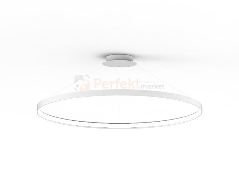 Lampa wisząca CIRCLE 110 LA0717 1 led ring okrąg koło białe detail 3 perfektmarket.jpg