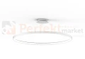 Lampa wisząca CIRCLE 110 LA0717 1 led ring okrąg koło białe detail 3 perfektmarket.jpg