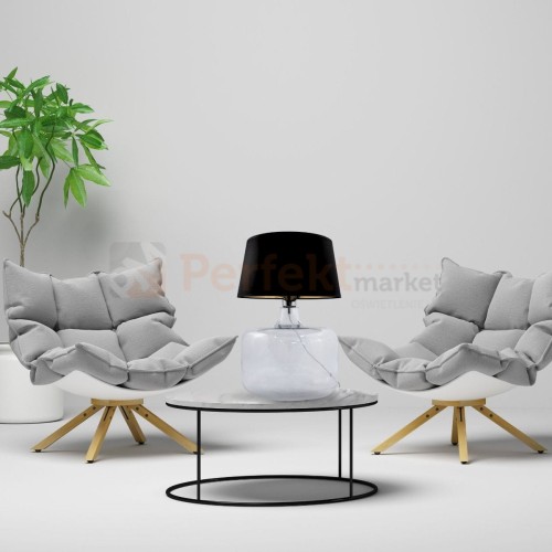 Lampa stołowa szklana czarny klosz BATUMI TRANSPARENT 5529BKGO zuma line aranz perfektmarket.jpg