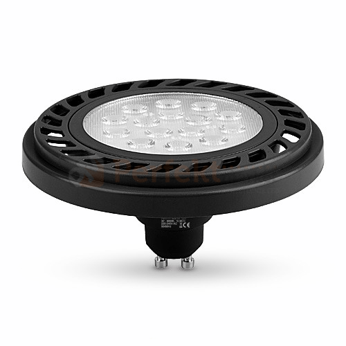 zarowka led es111 gu10 czarna obudowa niska 30 stopni 57mm 230v perfektmarket.png