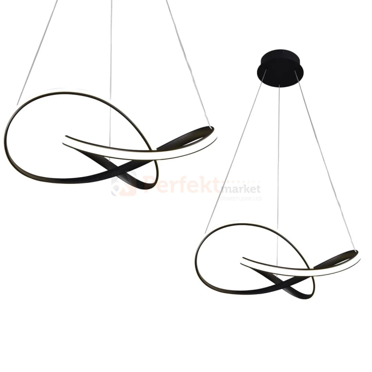 LAMPA WISZĄCA CAPPIO BLACK 36W LED ML6771