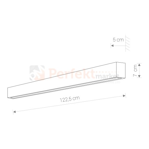 9616 Oprawa oświetleniowa kinkiet długi grafitowy LED STRAIGHT WALL LED GRAPHITE L size perfektmarket.jpg