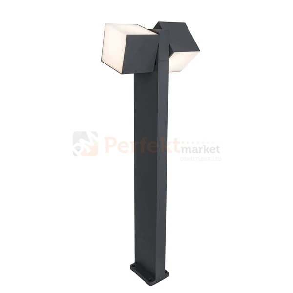 Lampa zewnętrzna ogrodowa stojąca LED 23W 3000K antracyt Lutec CUBA 7193801118.jpg