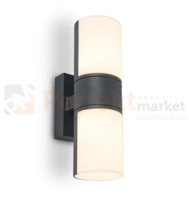 Lutec kinkiet zewnętrzny elewacyjny LED CYRA 15W 1000lm 3000K antracyt IP54 5198101118