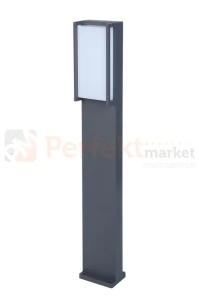 Lutec lampa stojąca LED 75cm QUBO 18W 1100lm 3000K antracyt IP54 7193001118