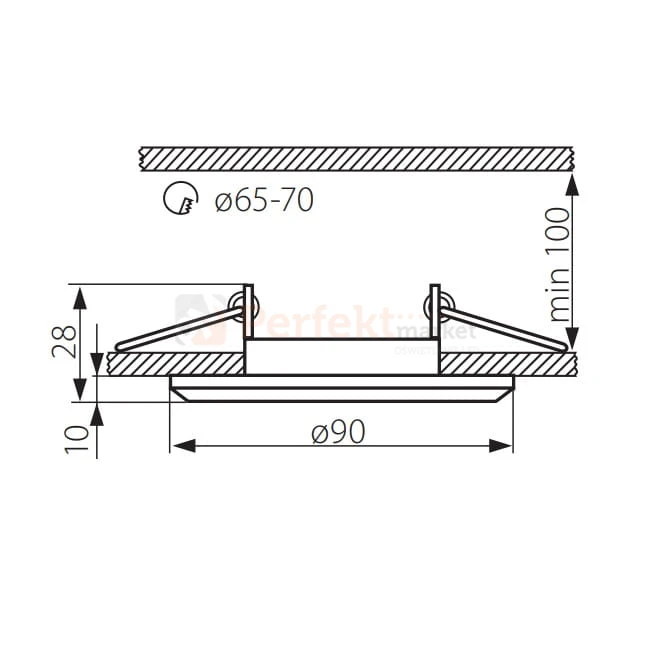 oprawa sufitowa szklana jakość premium wymiary perfektmarket.jpg