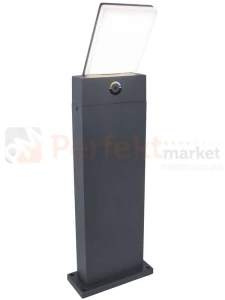 Lutec lampa stojąca ogrodowa LED 63,5cm PANO 17,5W 1300lm CCT antracyt IP54 7289001118