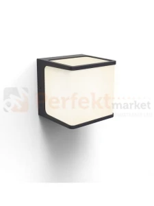 Lutec kinkiet zewnętrzny LED nowoczesny DOBLO 14,5W 1100lm 3000K antracyt IP54 5197002125