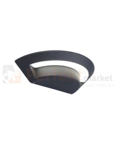 Lutec lampa elewacyjna kinkiet LED GHOST 7W 360lm 4000K antracyt IP54 5188003118
