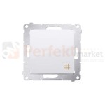 DW6.01/11 Simon 54 Łącznik krzyżowy biały bez ramki perfektmarket