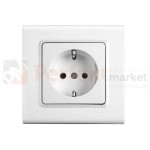 gniazdo schuko viko panasonic linnera biały prosty oświetlenie_led biała perfektmarket perfekt_market 90450008