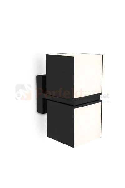 Lampa ścienna zewnętrzna LED kinkiet elewacyjny 23W 3000K Lutec CUBA 5193801012 EL.jpg