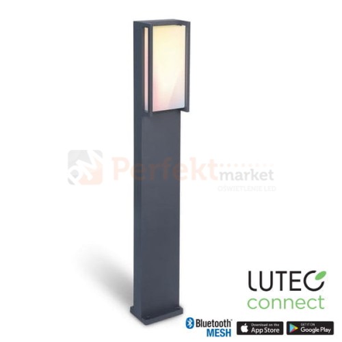 Kinkiet lampa zewnętrzna SMART LED RGB CCT Lutec QUBO 5193004118 perfektmarket.jpg