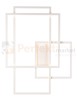 MAXLIGHT W0234 KINKIET LED GEOMETRIC BIAŁY - NOWY