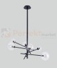 MAXLIGHT P0395 LAMPA WISZĄCA LOLLIPOP BLACK