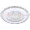 Plafoniera LED ZONDA SILVER 60W z wentylatorem ML6688